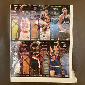 NBA Jam Session oversized trading cards